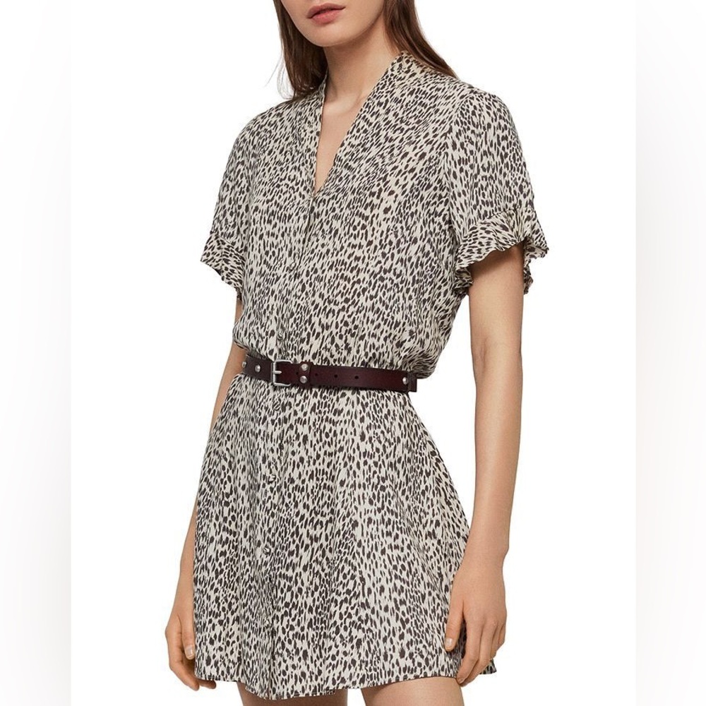 Allsaints fey leppo dress sz L